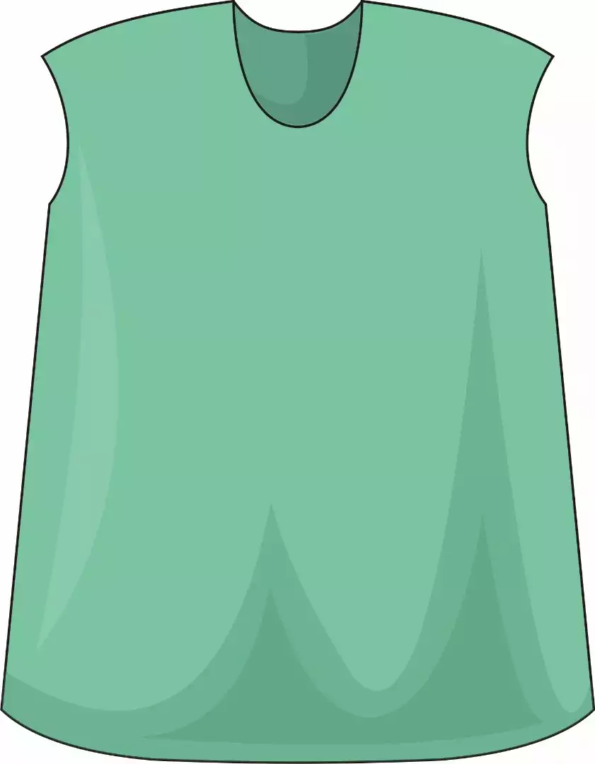 Рубашка для роженицы, длина 110см, материал Спанбонд 25г/м2, инд.упаковка, нестерильная