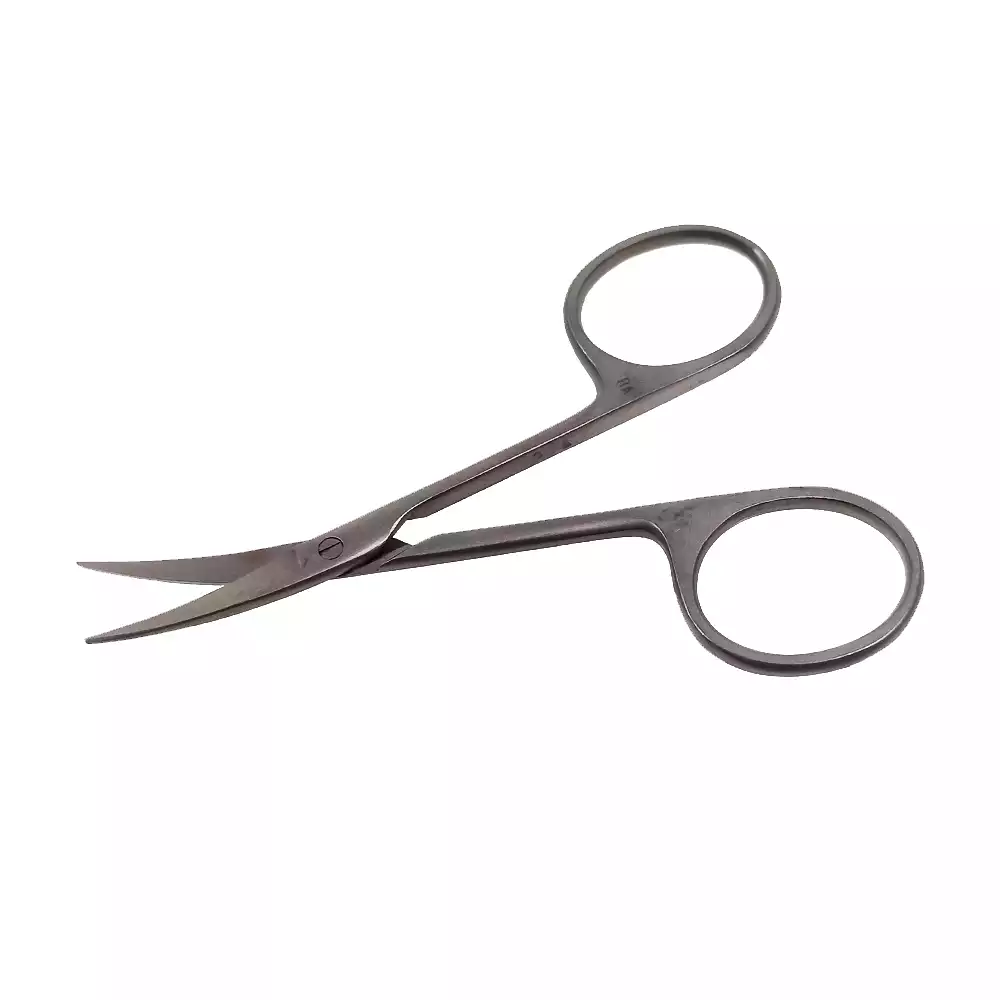 Ножницы Н-21-т остроконечные вертикально-изогнутые, длина 100мм