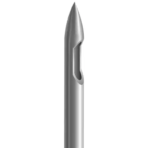 Игла спинальная Pencil Point 27G (0,4*90мм) МЕДАРГО, стерильная, серая