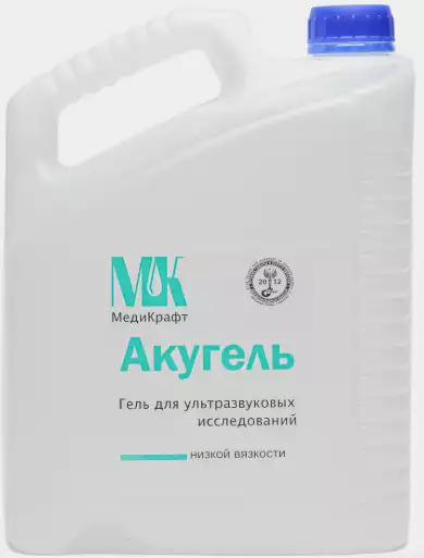 Гель для УЗИ "Акугель-Нео" низкой вязкости, 5 кг канистра