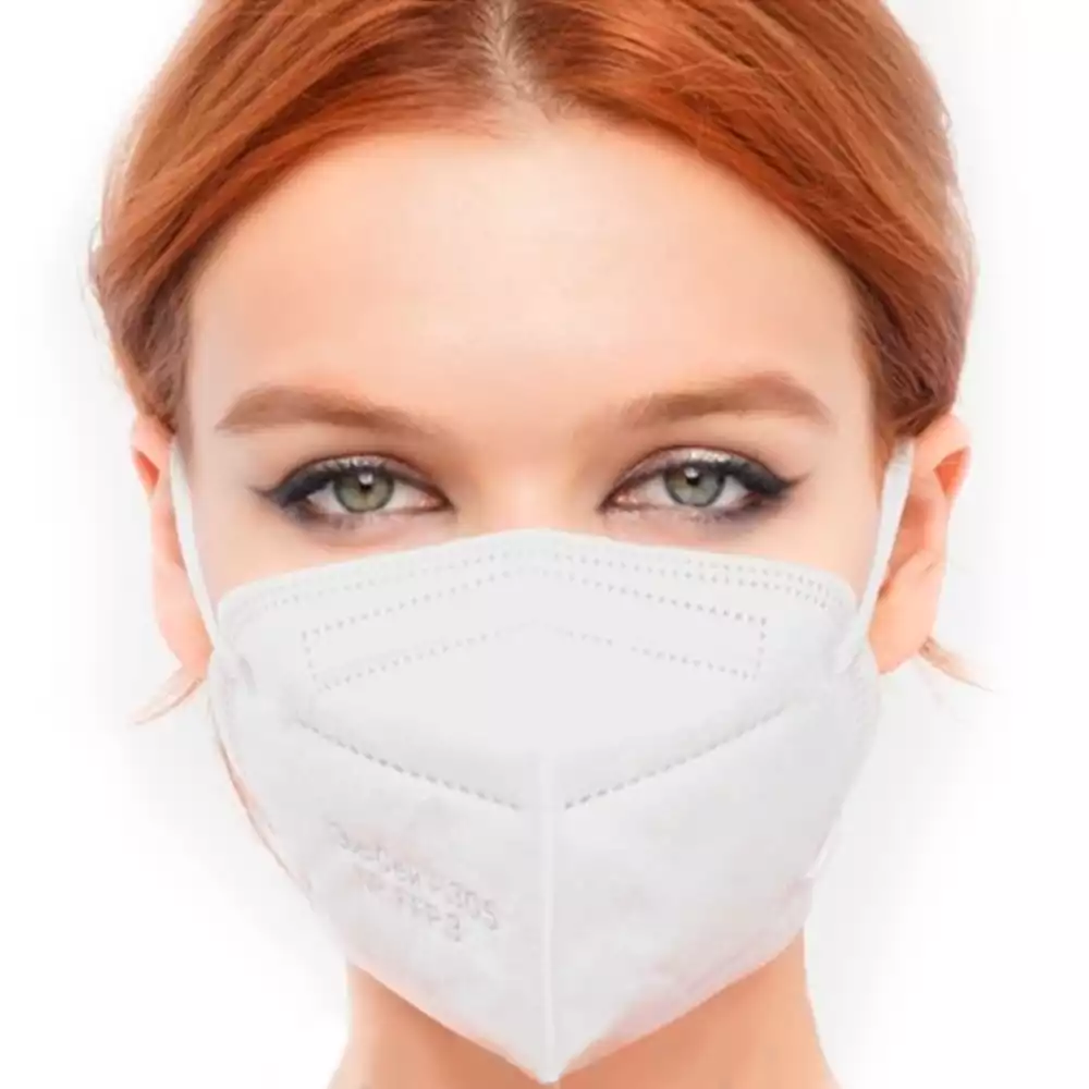 Респиратор ЭирСейф 305 NR D без клапана (FFP3), размер М,  цвет маски белый